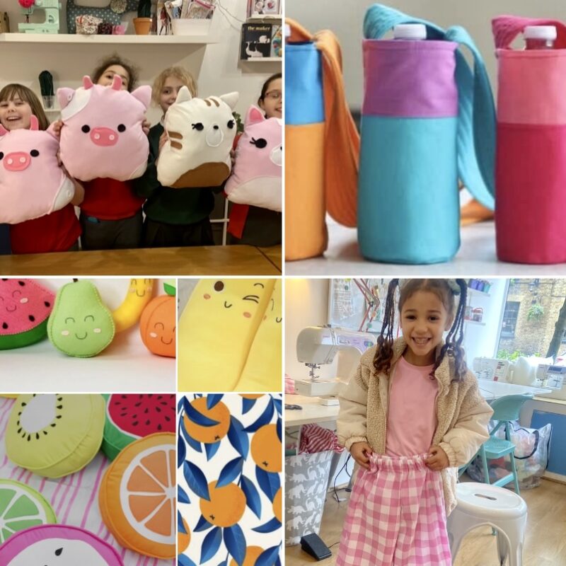 Summer Holiday Sewing Camp : 18 August  10-2pm